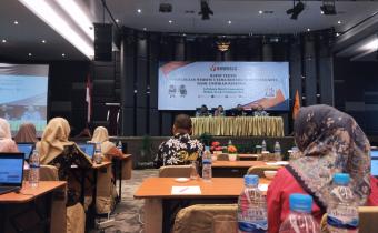 Bawaslu Kabupaten Labuhanbatu Utara mengikuti kegiatan rakernis pengelolaan website Bawaslu Kab/Kota hasil unifikasi