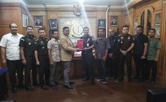 Audiensi Bawaslu Ke Kejari Labuhanbatu