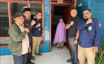 Pengawasan Bawaslu Labura terhadap Coktas yang dilakukan KPU Labura di Jalan Persaudaraan, Aek Kanopan (3/3/2026).